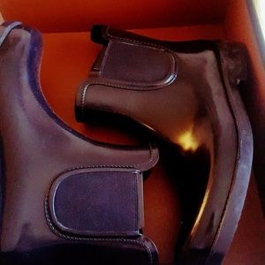 Coach tyler shiny rubber boot